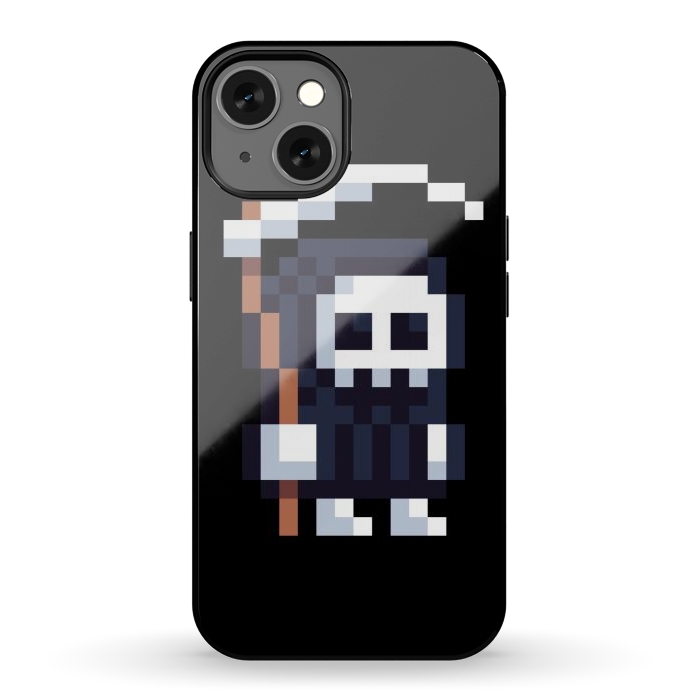 iPhone 13 StrongFit Grim Pixel by Afif Quilimo