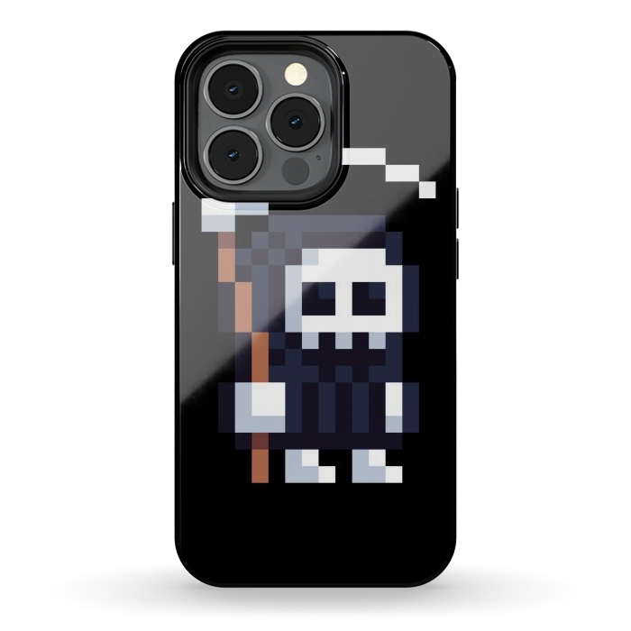 iPhone 13 pro StrongFit Grim Pixel by Afif Quilimo