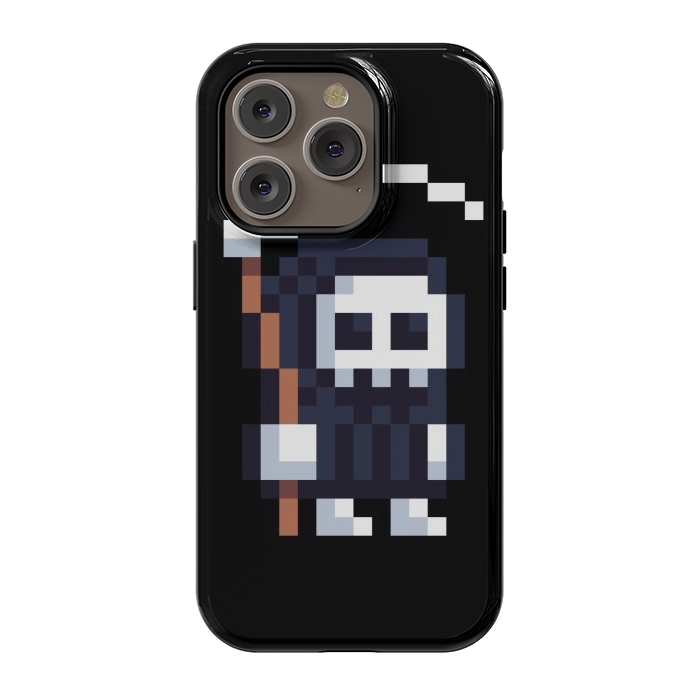 iPhone 14 Pro StrongFit Grim Pixel by Afif Quilimo