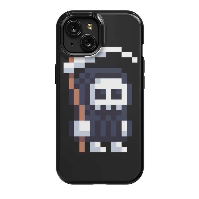 iPhone 15 StrongFit Grim Pixel by Afif Quilimo