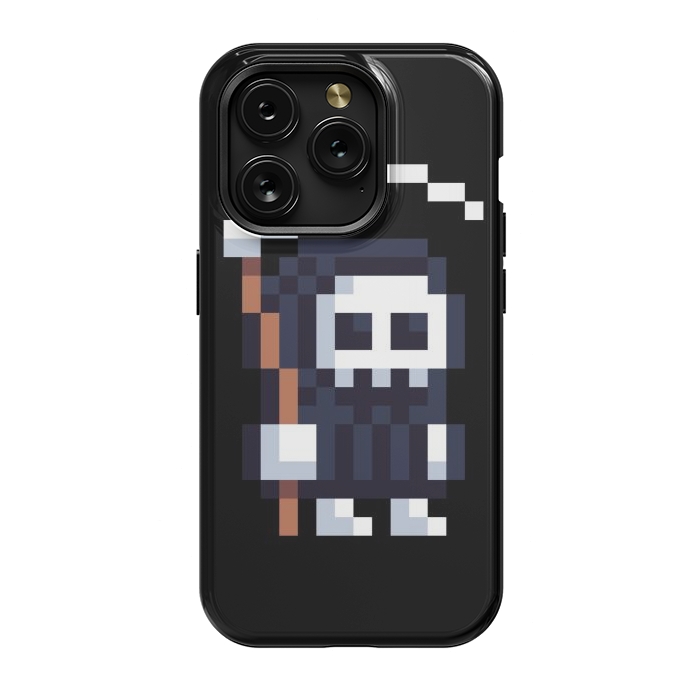 iPhone 15 Pro StrongFit Grim Pixel by Afif Quilimo