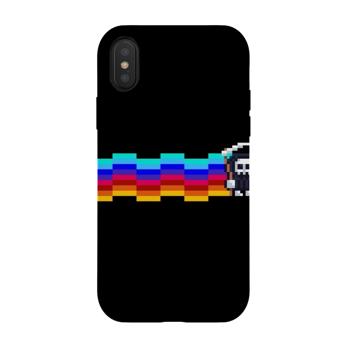 iPhone Xs / X StrongFit Pixel Reaper by Afif Quilimo