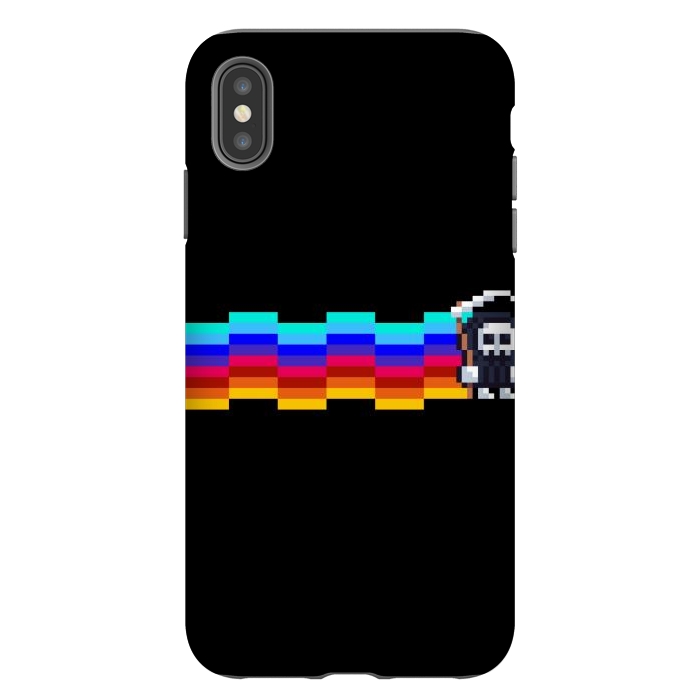 iPhone Xs Max StrongFit Pixel Reaper by Afif Quilimo