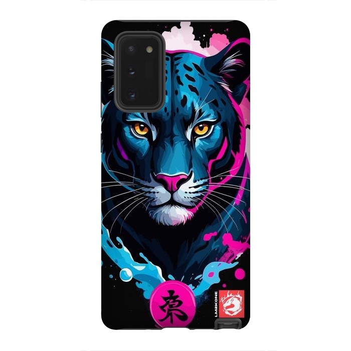 Galaxy Note 20 StrongFit Blue and Pink Panther by LM2Kone