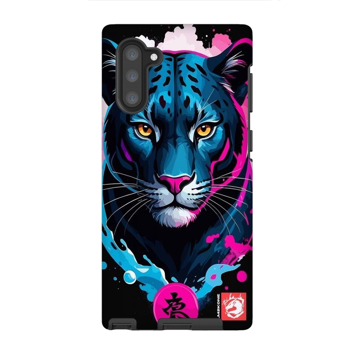 Galaxy Note 10 StrongFit Blue and Pink Panther by LM2Kone