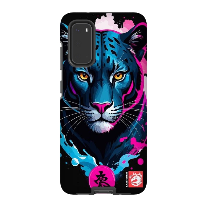 Galaxy S20 StrongFit Blue and Pink Panther by LM2Kone