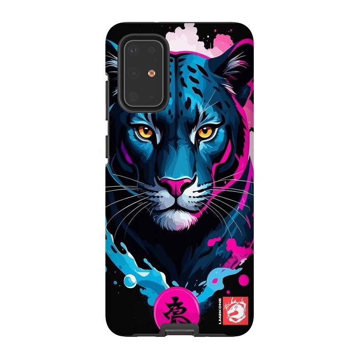 Galaxy S20 Plus StrongFit Blue and Pink Panther by LM2Kone