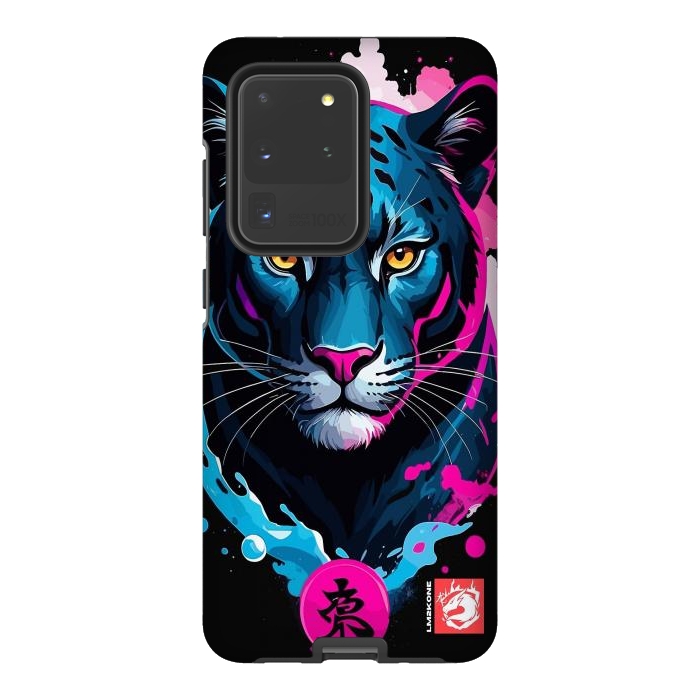 Galaxy S20 Ultra StrongFit Blue and Pink Panther by LM2Kone