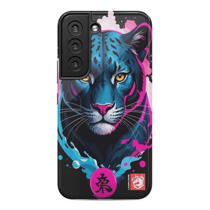 Galaxy S22 StrongFit Blue and Pink Panther by LM2Kone