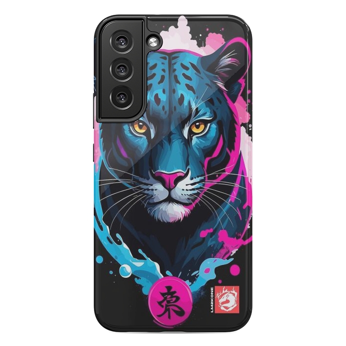 Galaxy S22 plus StrongFit Blue and Pink Panther by LM2Kone