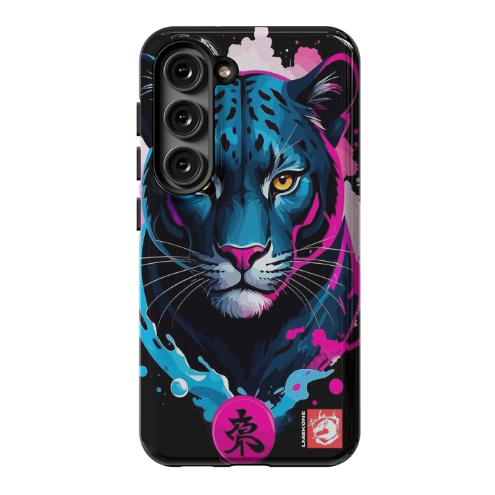 Galaxy S23 StrongFit Blue and Pink Panther by LM2Kone