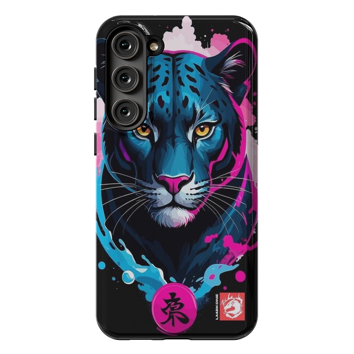 Galaxy S23 Plus StrongFit Blue and Pink Panther by LM2Kone