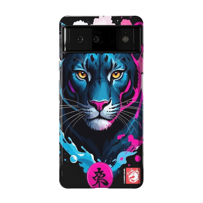 Pixel 6 StrongFit Blue and Pink Panther by LM2Kone