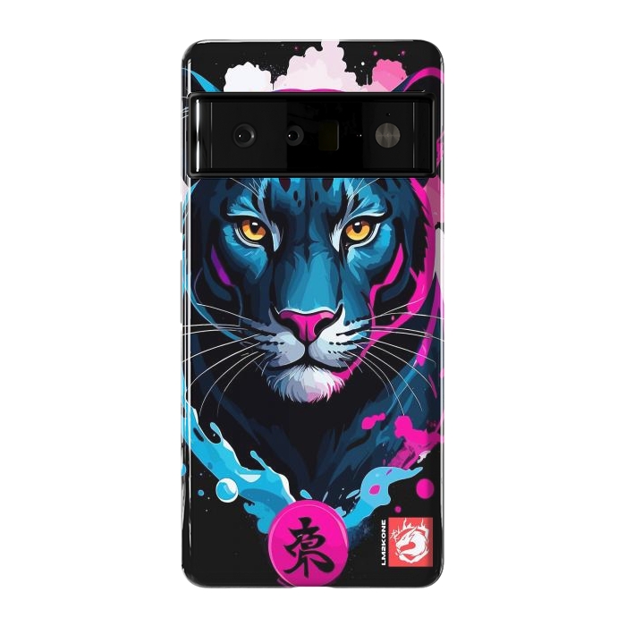 Pixel 6 Pro StrongFit Blue and Pink Panther by LM2Kone