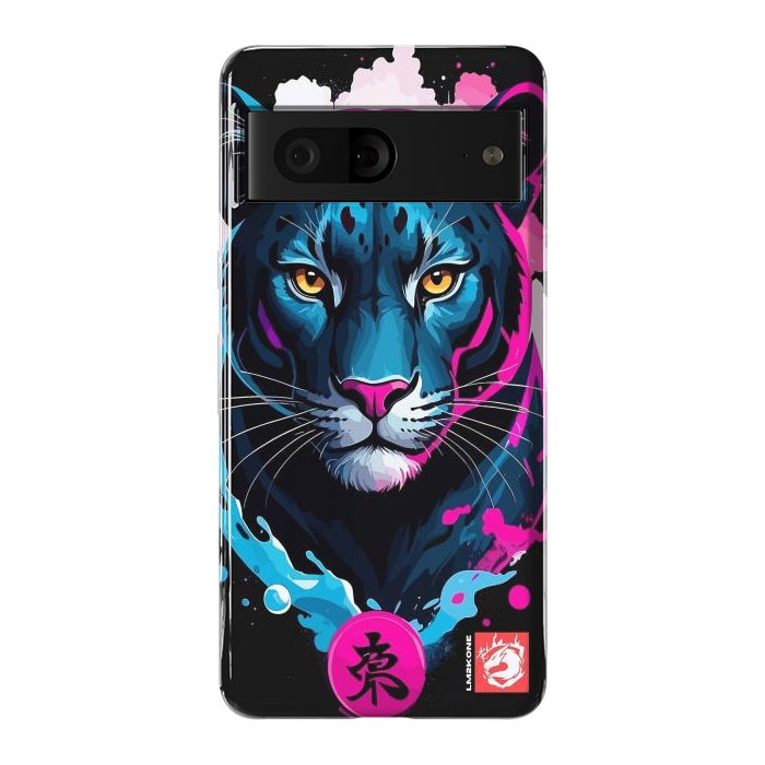 Pixel 7 StrongFit Blue and Pink Panther by LM2Kone