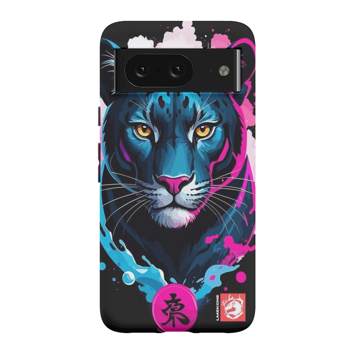 Pixel 8 StrongFit Blue and Pink Panther by LM2Kone