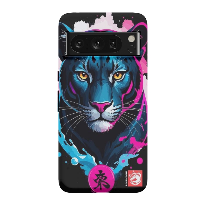 Pixel 8 Pro StrongFit Blue and Pink Panther by LM2Kone