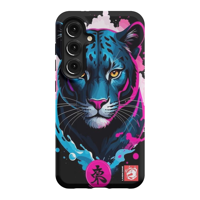 Galaxy S24 StrongFit Blue and Pink Panther by LM2Kone