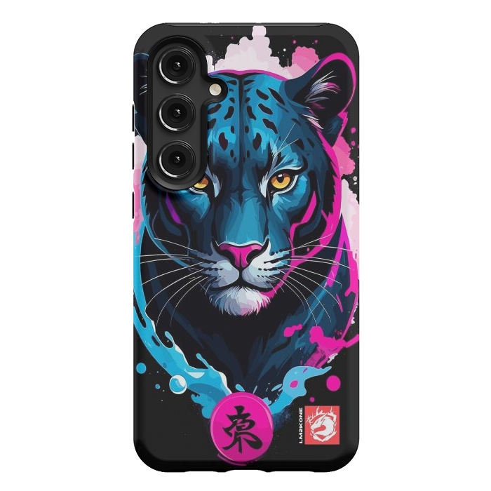 Galaxy S24 Plus StrongFit Blue and Pink Panther by LM2Kone