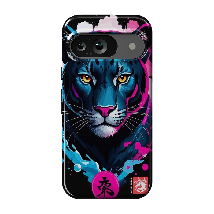 Pixel 9 StrongFit Blue and Pink Panther by LM2Kone