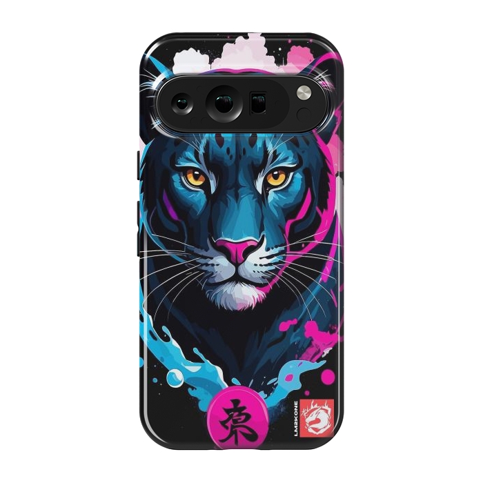 Pixel 9 pro StrongFit Blue and Pink Panther by LM2Kone