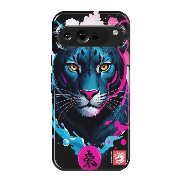 Pixel 9 Pro XL StrongFit Blue and Pink Panther by LM2Kone