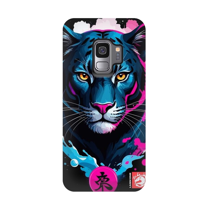 Galaxy S9 StrongFit Blue and Pink Panther by LM2Kone