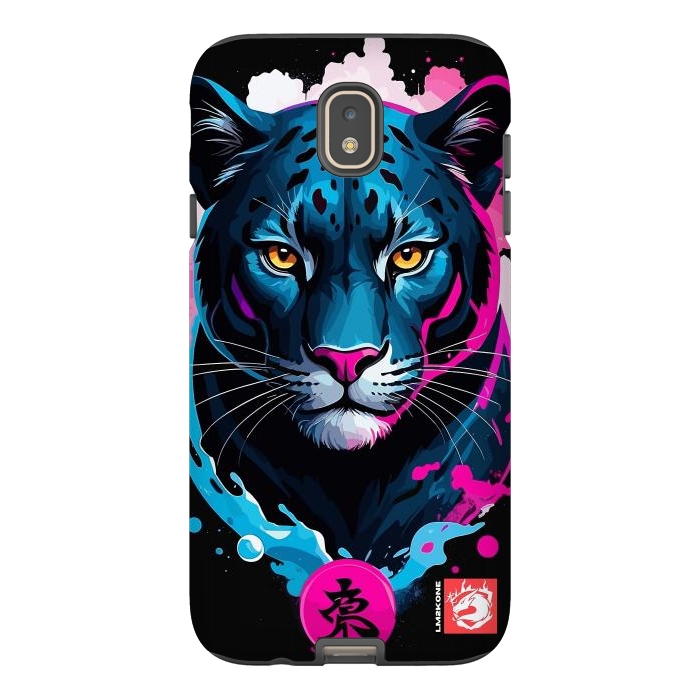 Galaxy J7 StrongFit Blue and Pink Panther by LM2Kone