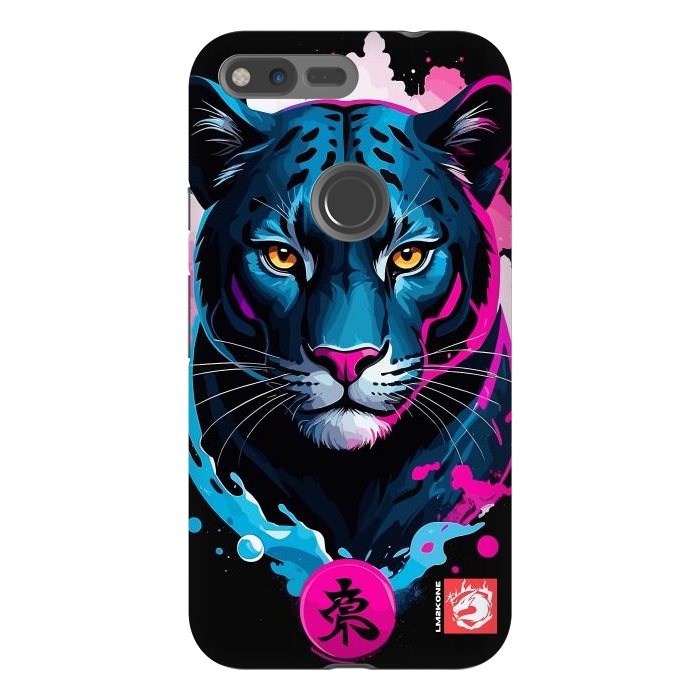 Pixel XL StrongFit Blue and Pink Panther by LM2Kone