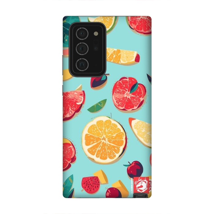 Galaxy Note 20 Ultra StrongFit Pattern Summer Fruits by LM2Kone