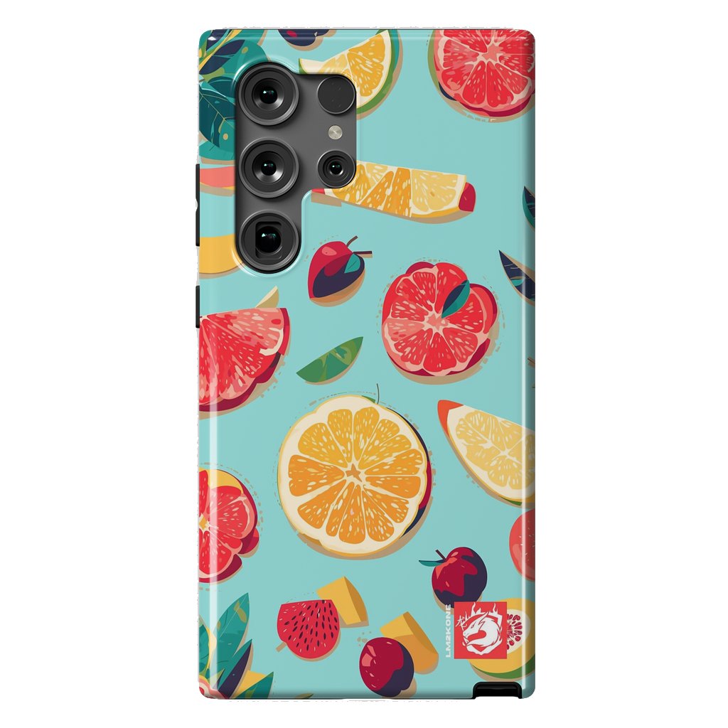 Galaxy S24 Ultra StrongFit Pattern Summer Fruits by LM2Kone