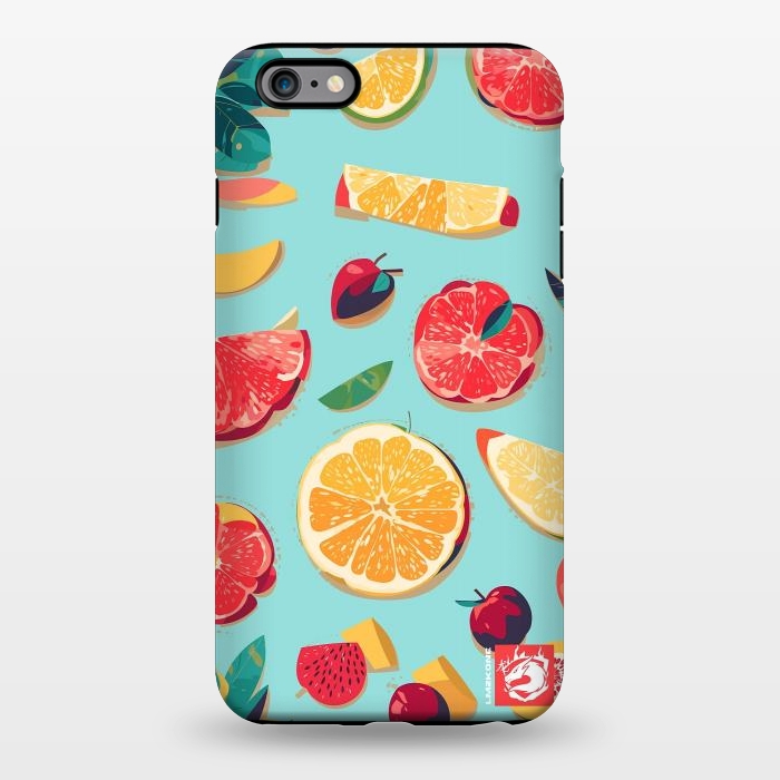 iPhone 6/6s plus StrongFit Pattern Summer Fruits by LM2Kone