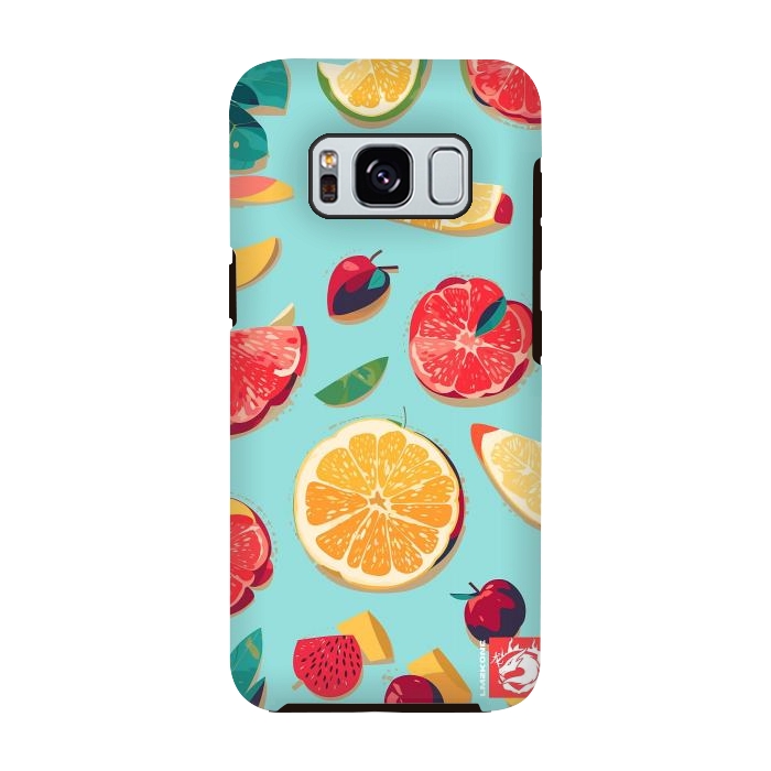 Galaxy S8 StrongFit Pattern Summer Fruits by LM2Kone