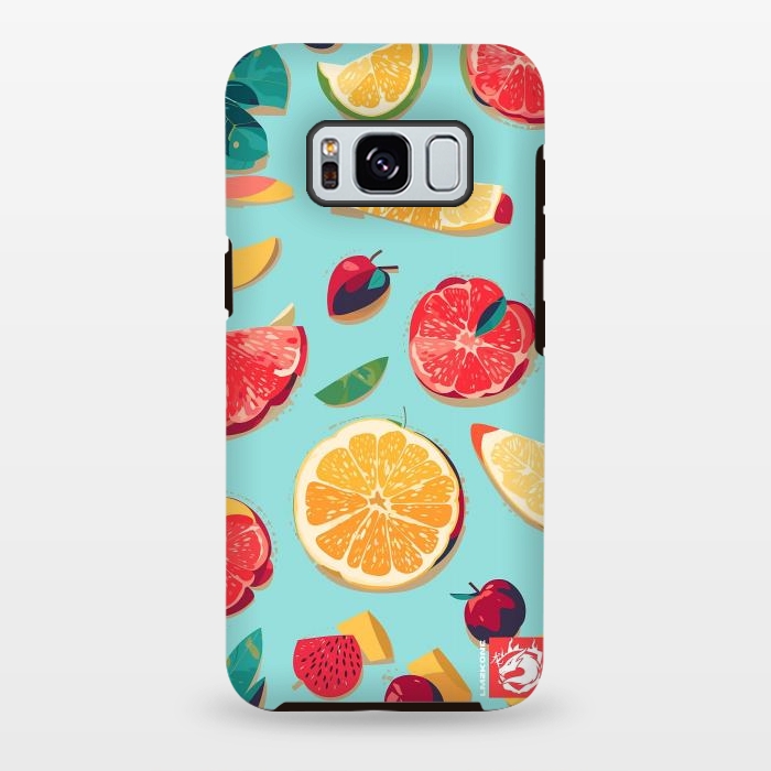 Galaxy S8 plus StrongFit Pattern Summer Fruits by LM2Kone