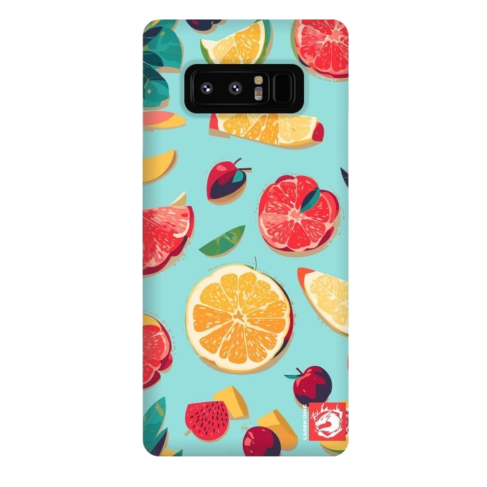 Galaxy Note 8 StrongFit Pattern Summer Fruits by LM2Kone