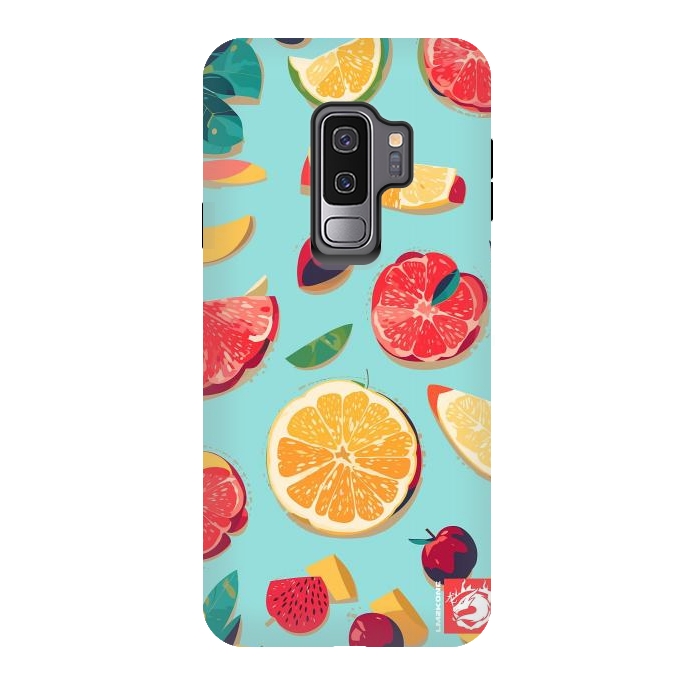 Galaxy S9 plus StrongFit Pattern Summer Fruits by LM2Kone