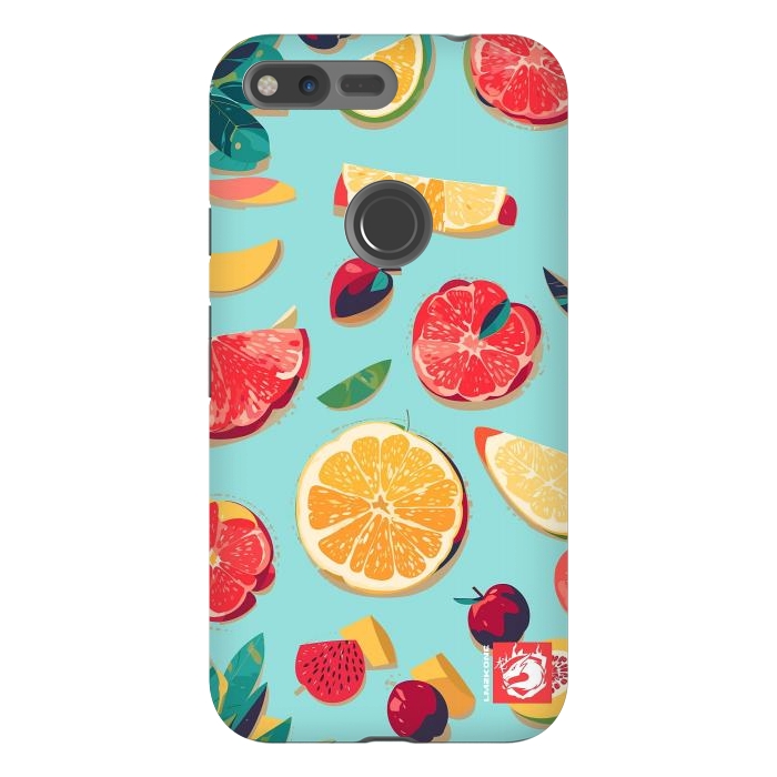 Pixel XL StrongFit Pattern Summer Fruits by LM2Kone