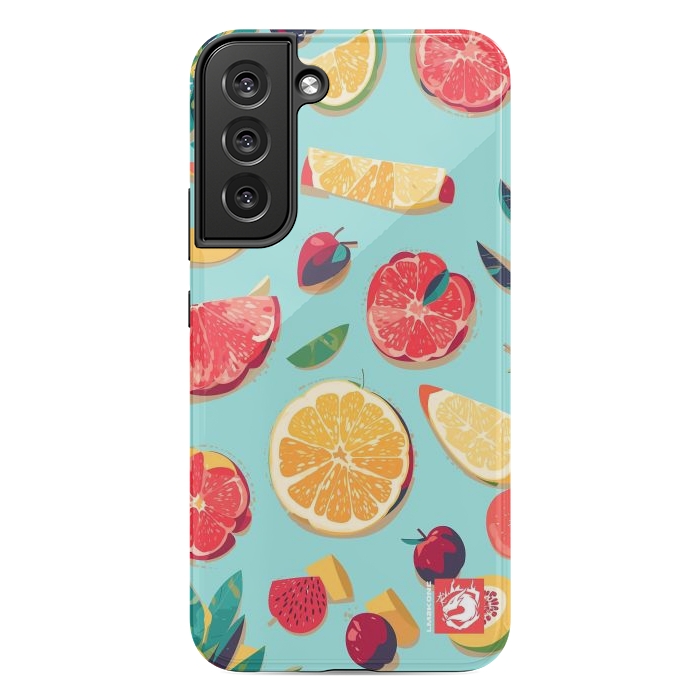 Galaxy S22 plus StrongFit Pattern Summer Fruits by LM2Kone