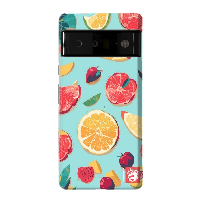 Pixel 6 Pro StrongFit Pattern Summer Fruits by LM2Kone