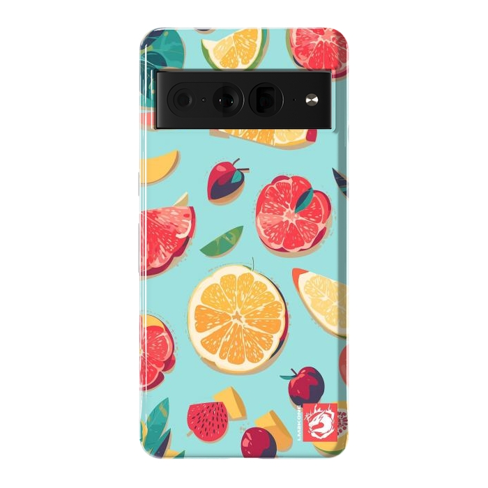 Pixel 7 Pro StrongFit Pattern Summer Fruits by LM2Kone