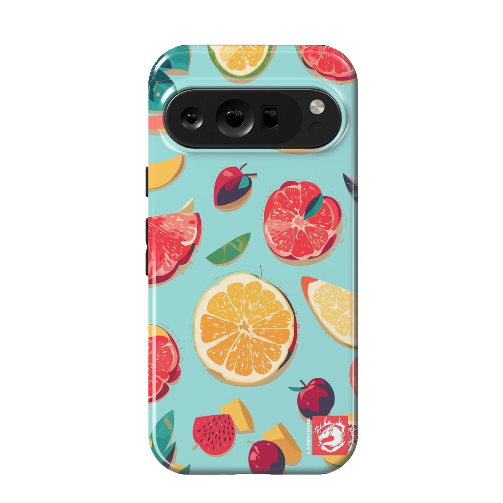 Pixel 9 pro StrongFit Pattern Summer Fruits by LM2Kone