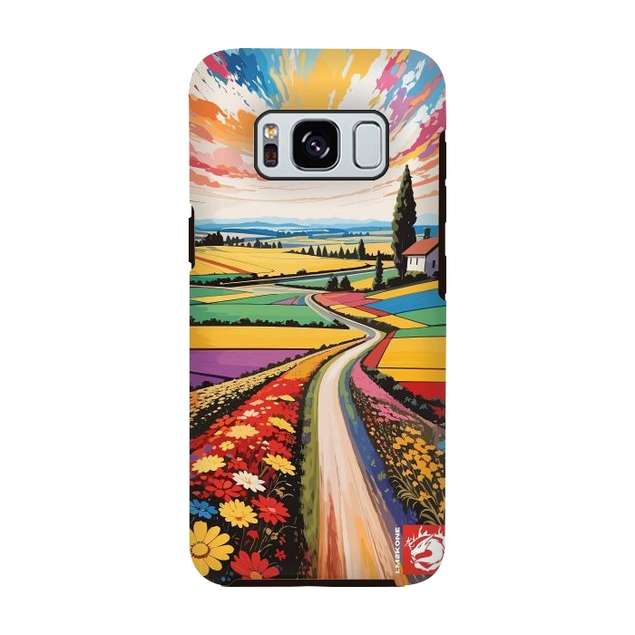 Galaxy S8 StrongFit Landscape Flowers Nature by LM2Kone