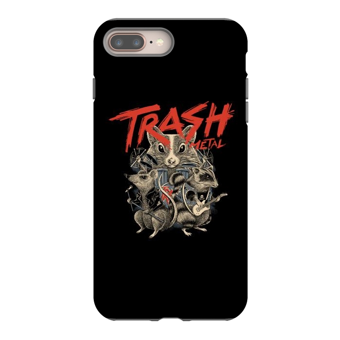 iPhone 7 plus StrongFit Trash Metal by Afif Quilimo