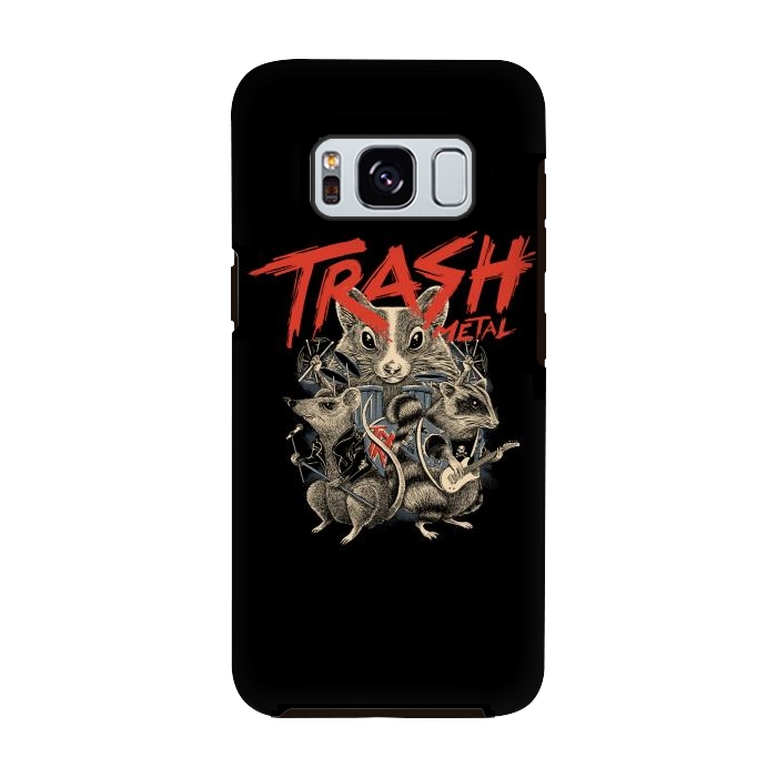 Galaxy S8 StrongFit Trash Metal by Afif Quilimo