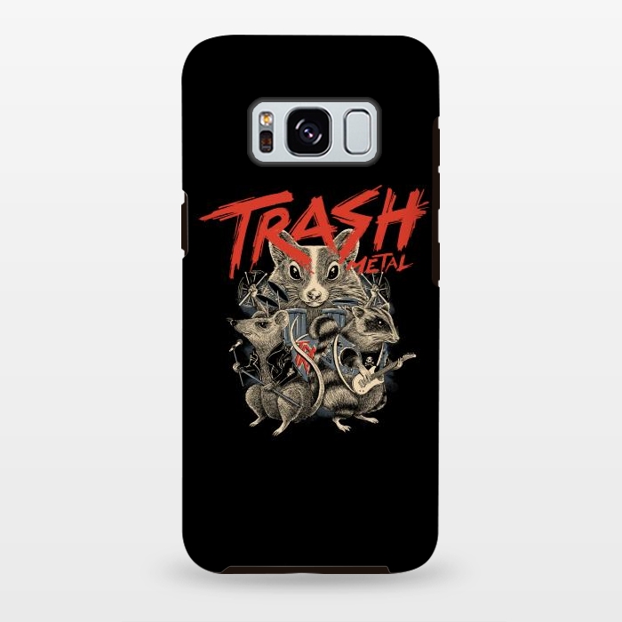 Galaxy S8 plus StrongFit Trash Metal by Afif Quilimo