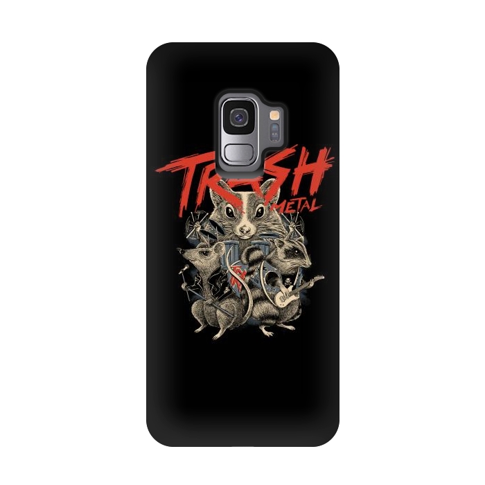 Galaxy S9 StrongFit Trash Metal by Afif Quilimo