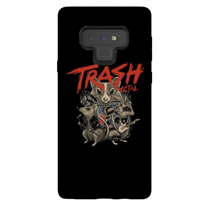 Galaxy Note 9 StrongFit Trash Metal by Afif Quilimo