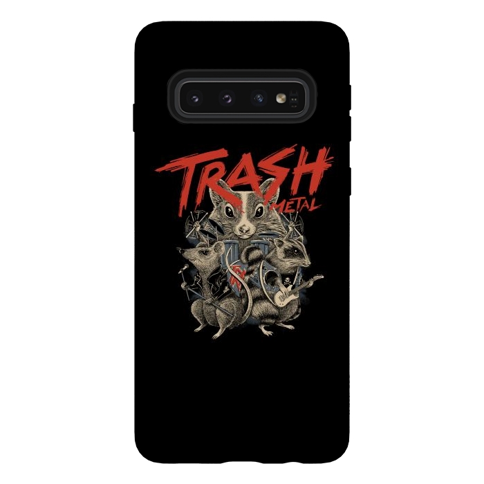 Galaxy S10 StrongFit Trash Metal by Afif Quilimo