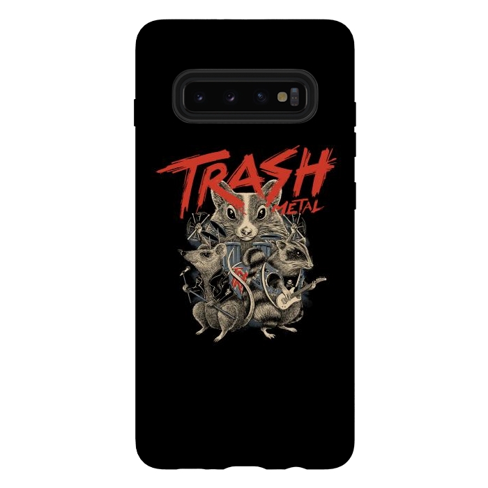 Galaxy S10 plus StrongFit Trash Metal by Afif Quilimo