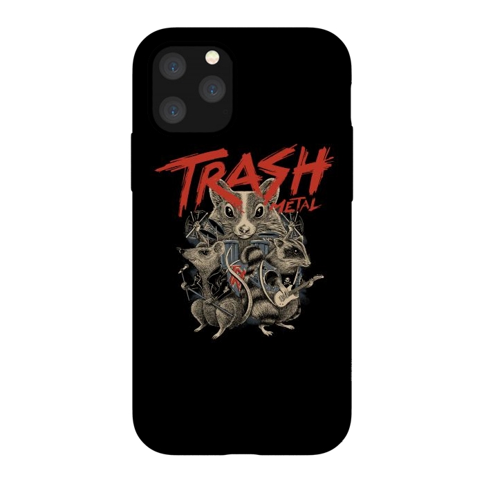 iPhone 11 Pro StrongFit Trash Metal by Afif Quilimo